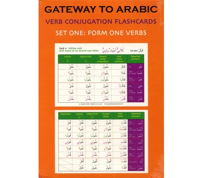 Gateway to Arabic Verb Conjugation Flashcards Set 1