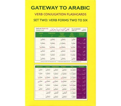 Gateway to Arabic Verb Conjugation Flashcards Set 2