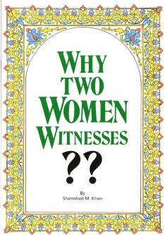 WHY TWO WOMEN WITNESSES??